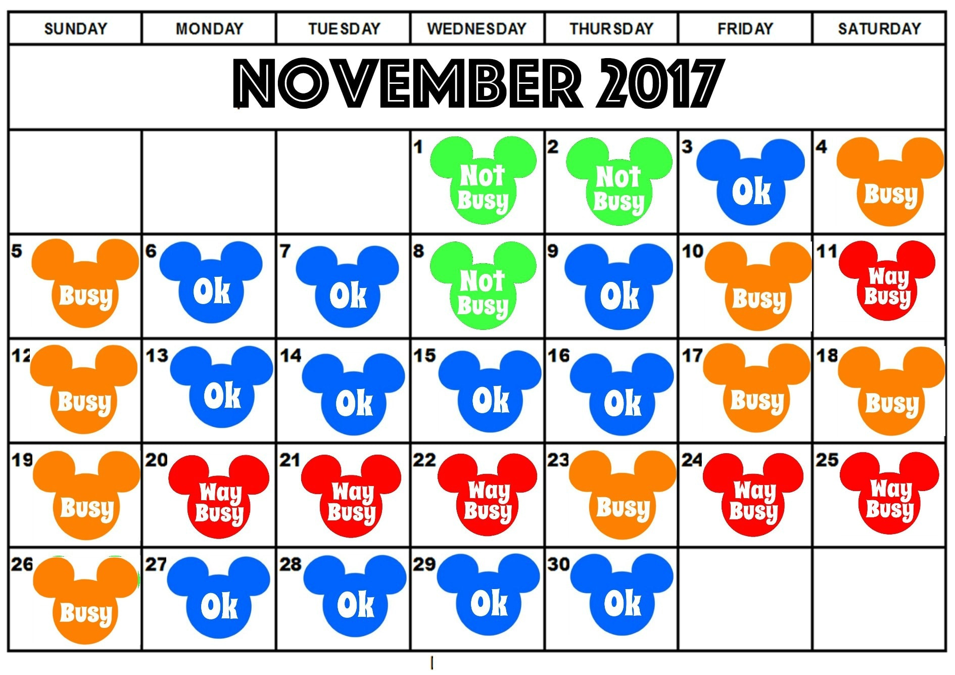 Best Days to Visit Disneyland in 2017 The Mommy Mouse Clubhouse