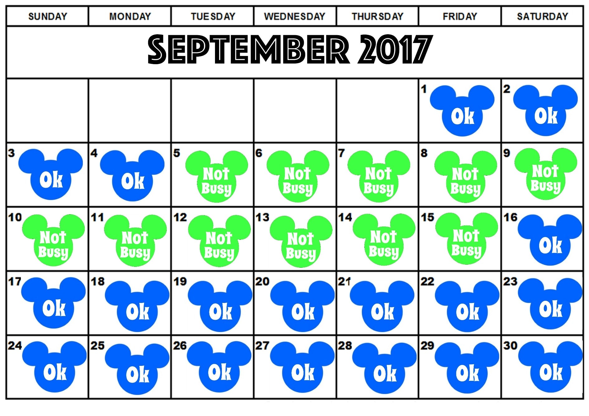 Best Days to Visit Disney World in 2017