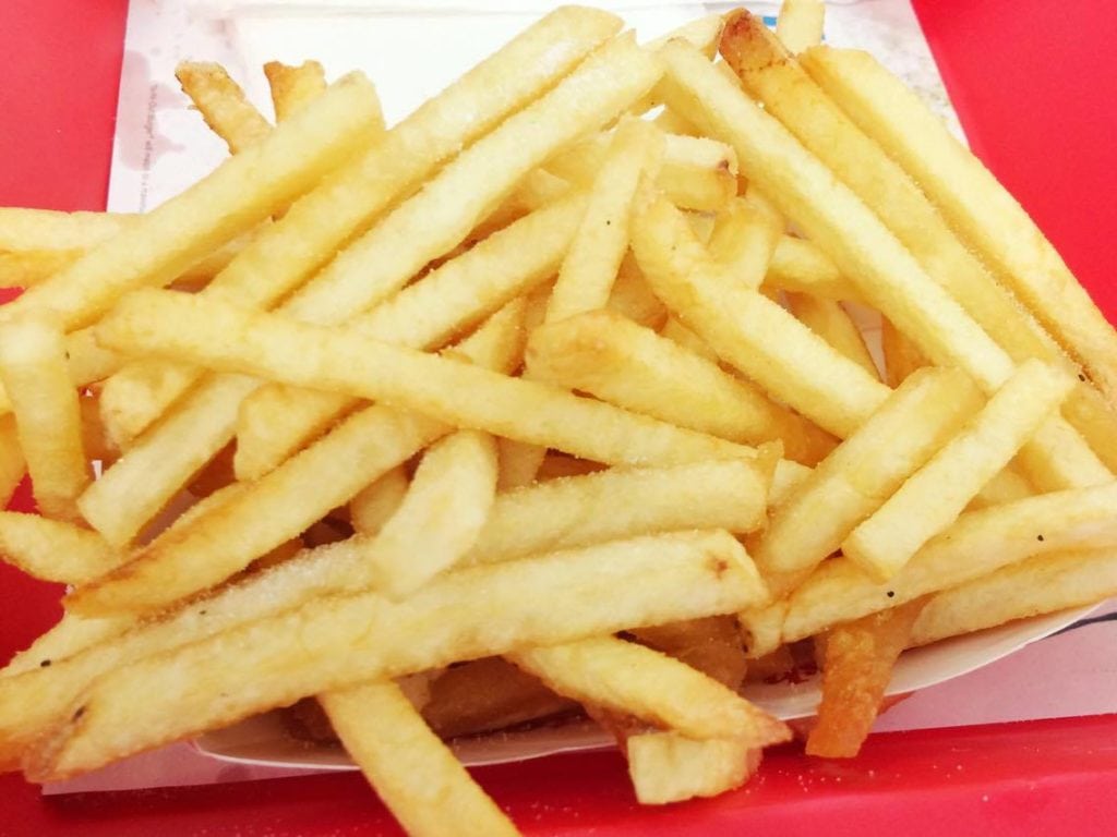 French fries from In-N-Out Burger