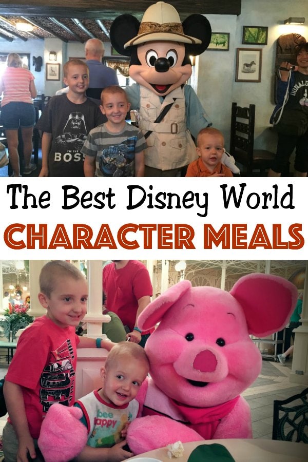 The Best Disney World Character Meals - The Mommy Mouse Clubhouse