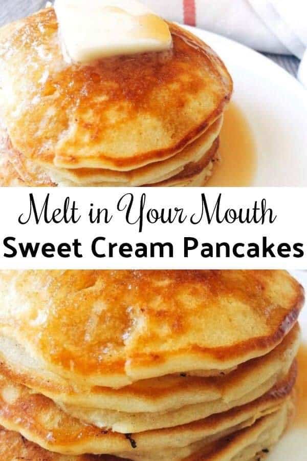 Sweet Cream Pancakes