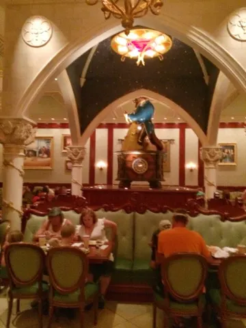 Dining room at Be Our Guest Restaurant