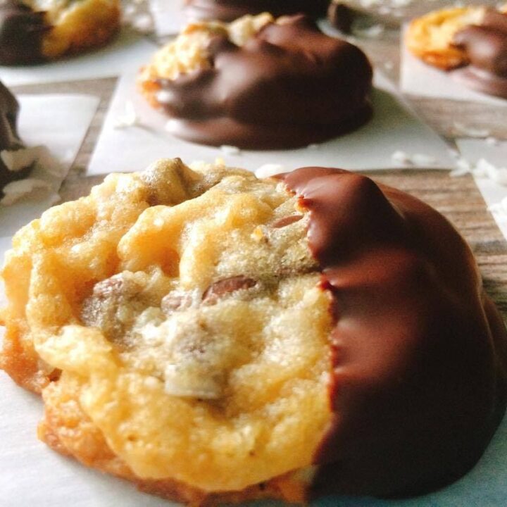 Almond Joy Crunch Cookies