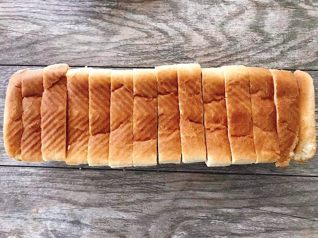 A loaf of Texas Toast style bread