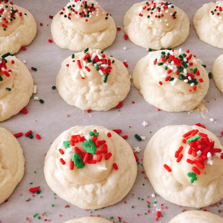 Melt-Away Christmas Cookies