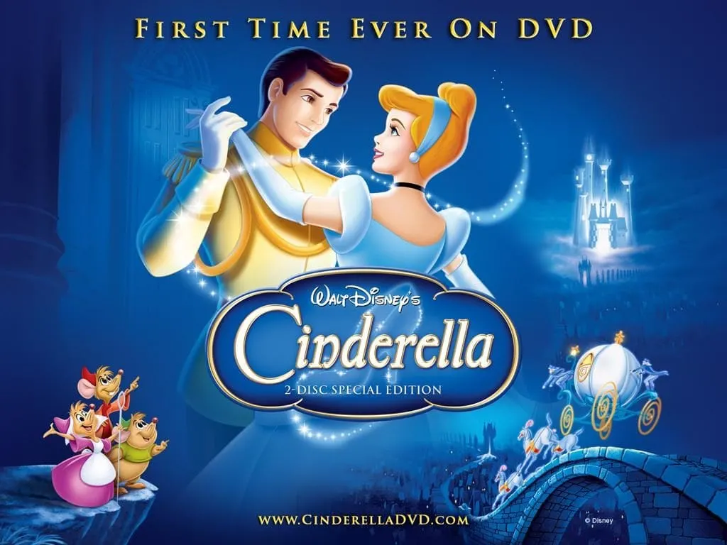 Cover of Disney's Cinderella movie