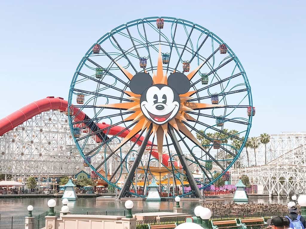 Pixar Pal A Round Ferris Wheel at Disneyland