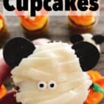 Mickey Mouse Mummy Cupcake