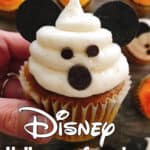 Mickey Mouse Ghost Cupcake