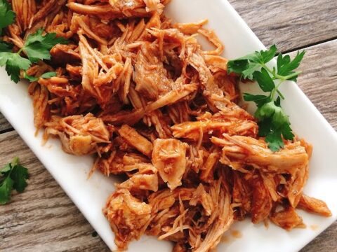 Sweet pulled shop pork