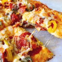 The BEST Keto Pizza