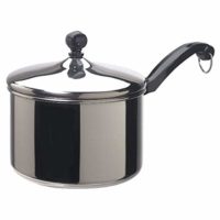 Stainless Steel 3-Quart Covered Saucepan