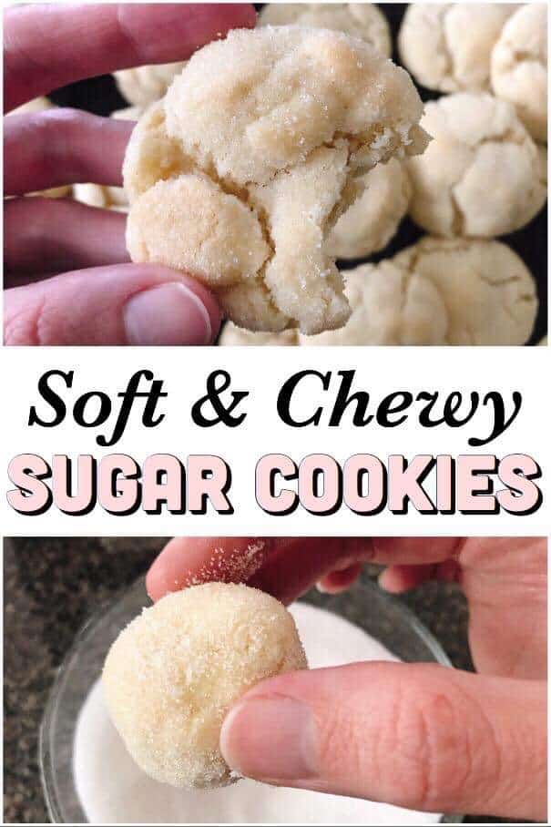 Soft & Chewy Sugar Cookies