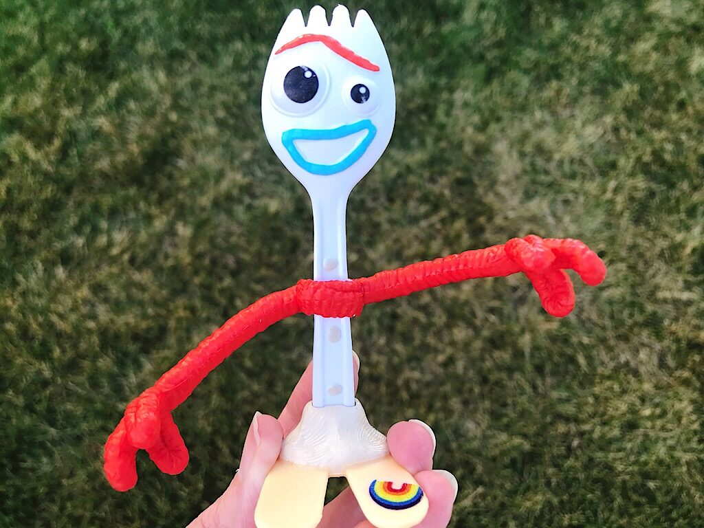 The character Forky  from Toy Story 4