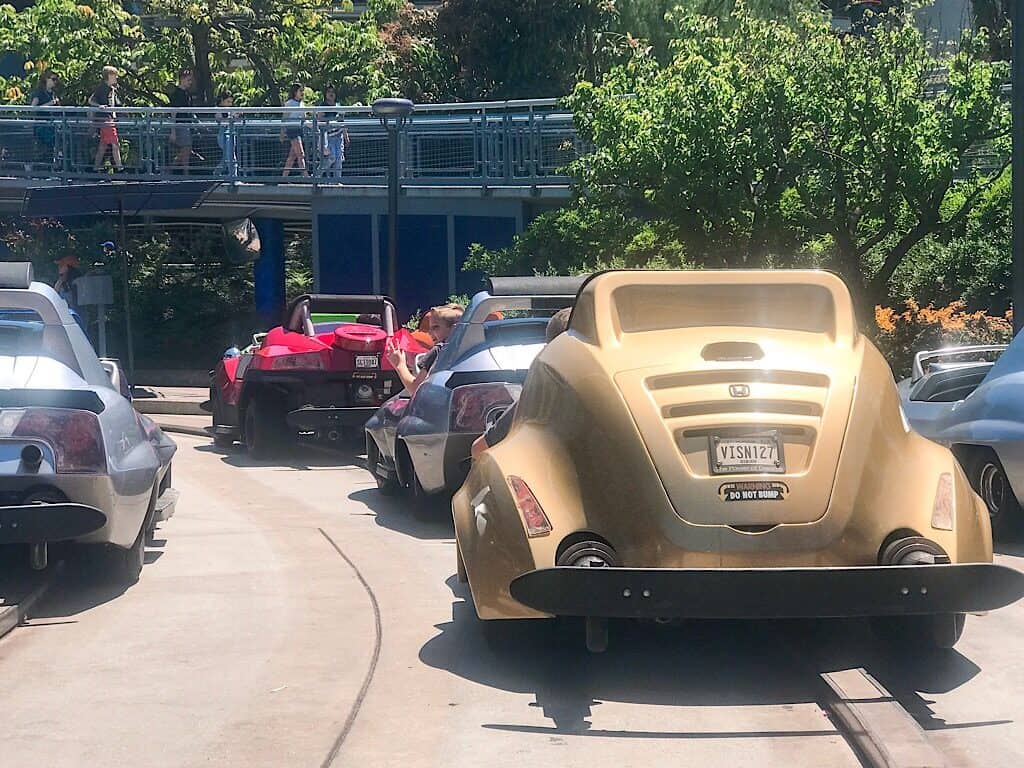 Autopia Ride at Disneyland