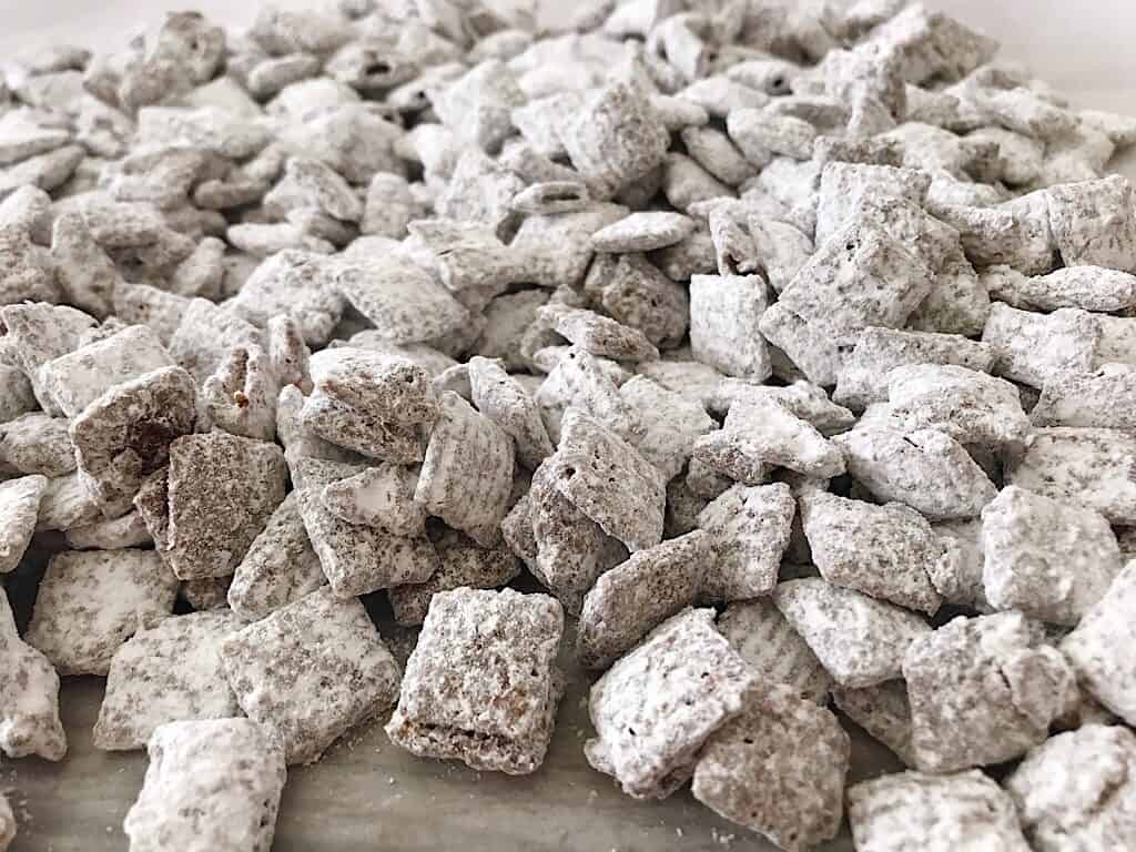 A close up of Original Muddy Buddies.