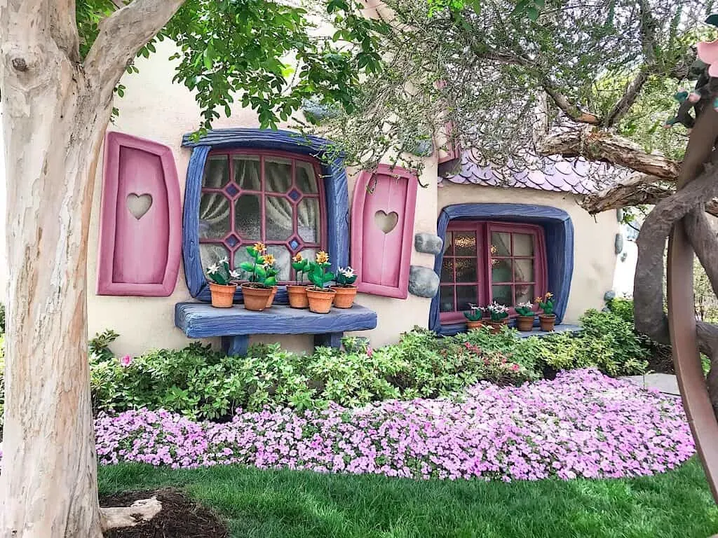 Minnie Mouse’s House at Disneyland