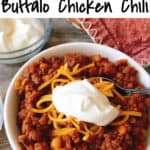 30 Minute Buffalo Chicken Chili