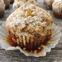 Streusel Pumpkin Muffins