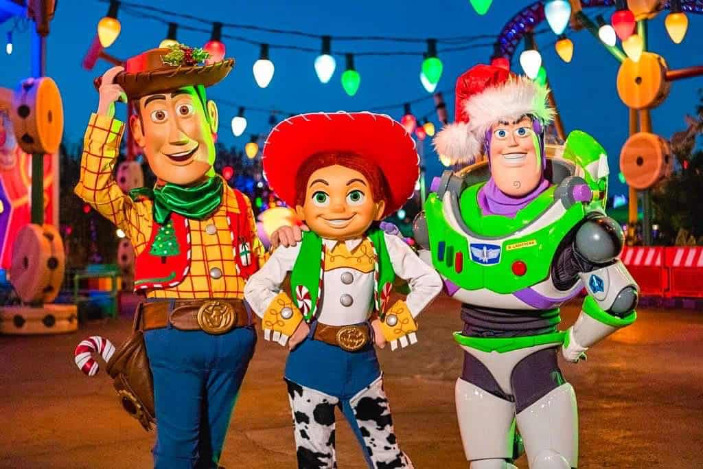 Woody, Jessie, and Buzz