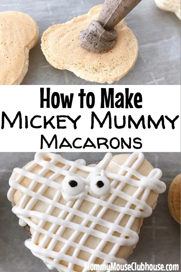 How to Make Mickey Mummy Macarons