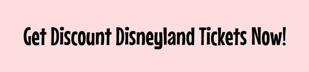 Get Discount Disneyland Tickets Now!