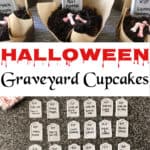 Halloween Graveyard Cupcakes