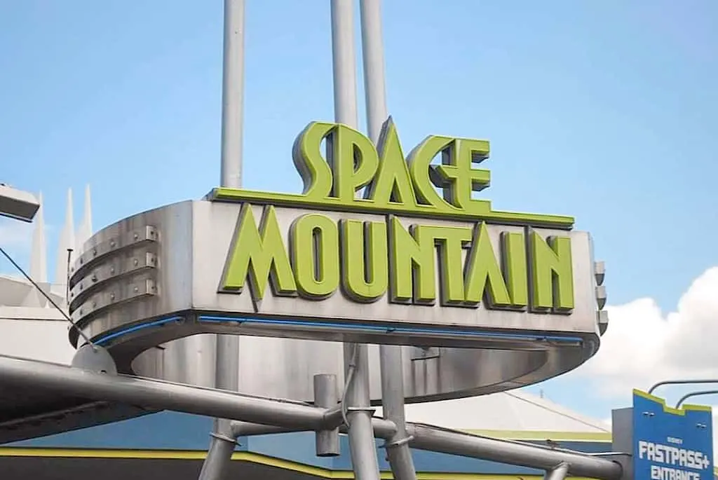 Space Mountain Disney World