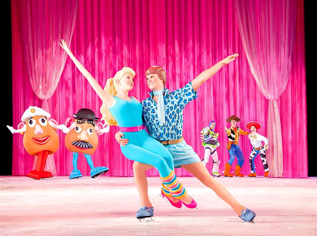 Ken and Barbie from Toy Story 3 at Disney on Ice Worlds of Enchantment