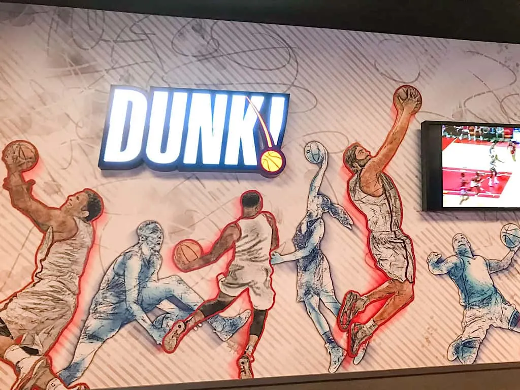 Dunk Area NBA Experience