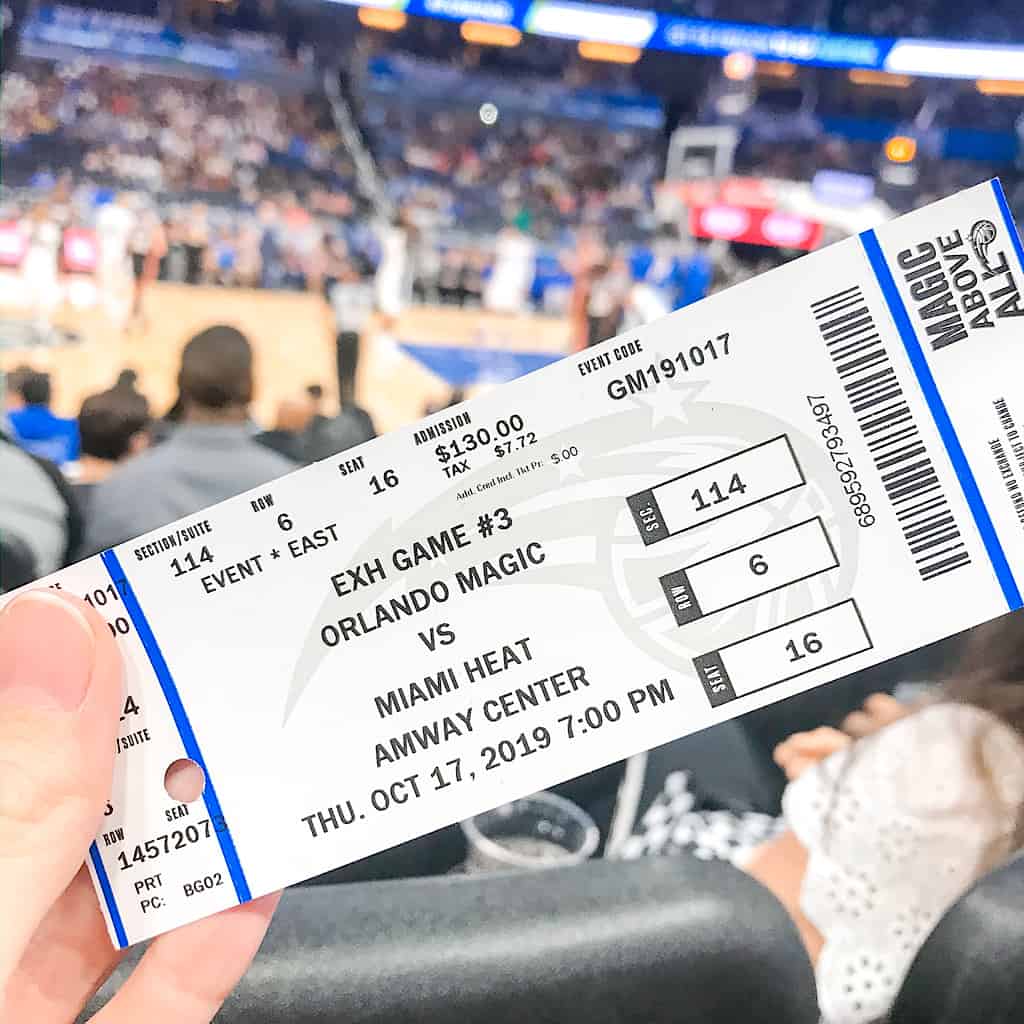 Orlando Magic Tickets at Amway Center