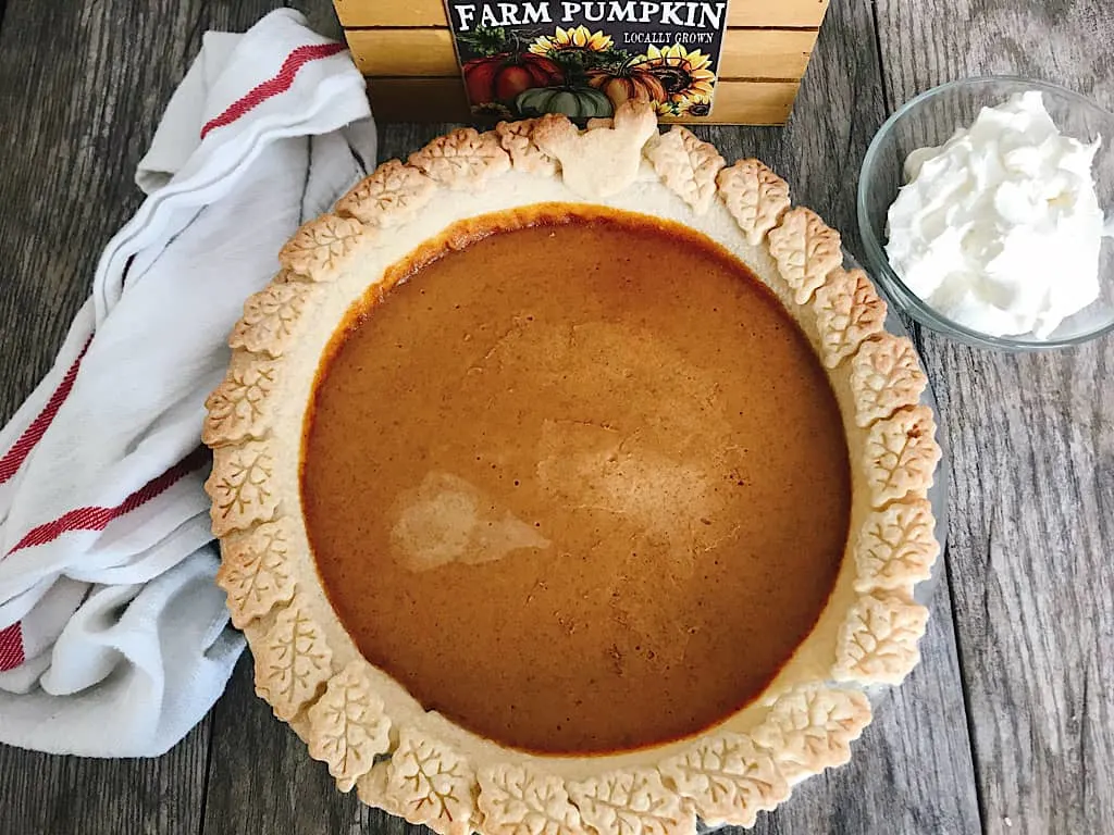 A copycat Costco Pumpkin Pie