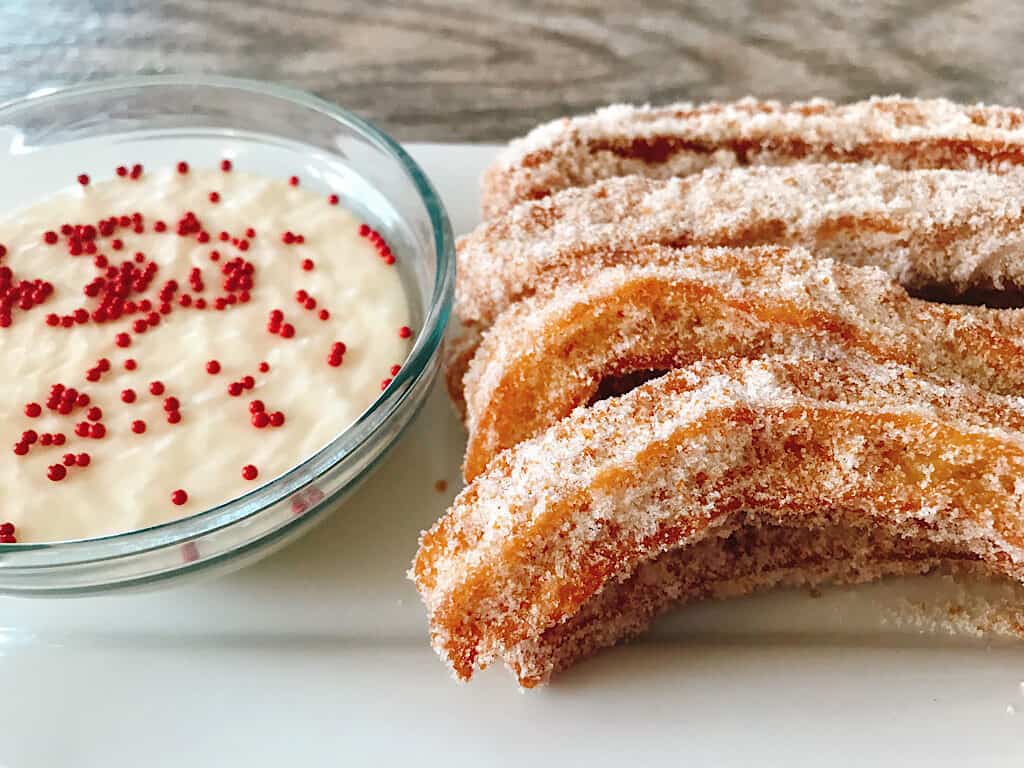 Santa's Cookies and Milk Churros from Disneyland