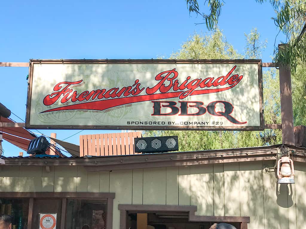 Fireman's Brigade BBQ at Knott's Berry Farm