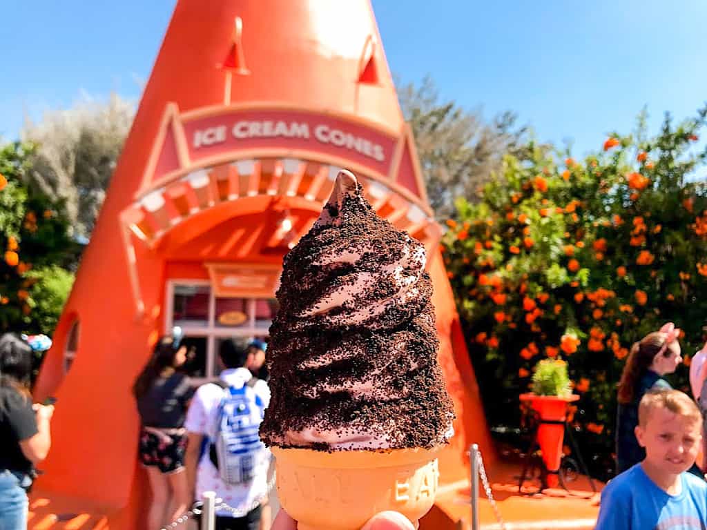 Ice Cream Cone at Cozy Cone Motel Disneyland