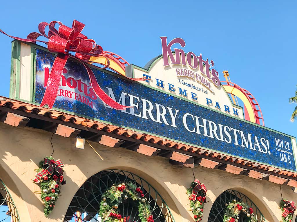 Entrance to Knott's Berry Farm in Buena Park California