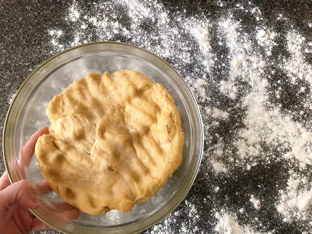 Holiday Mickey Beignets dough