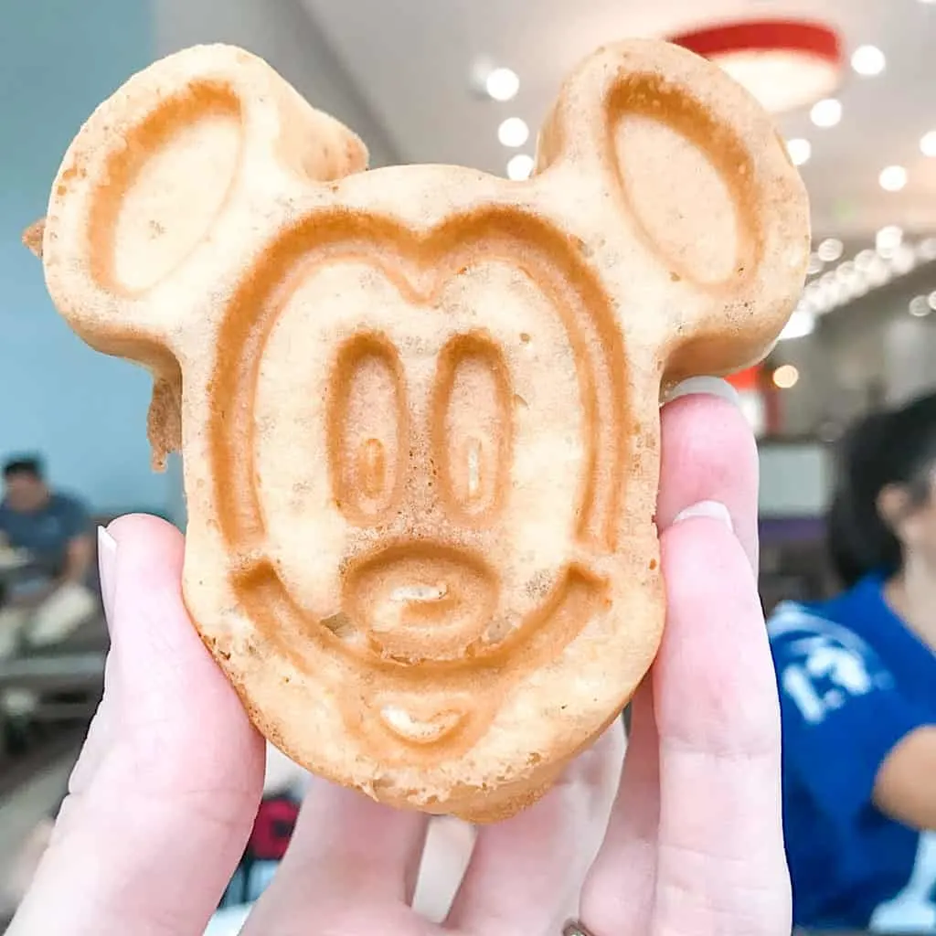 Mickey Waffle from Homewood Suites