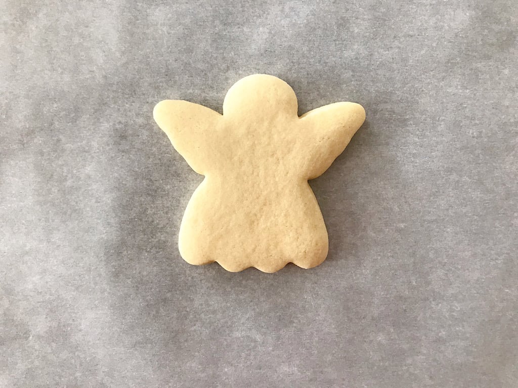 Baked Baby Yoda Sugar Cookie