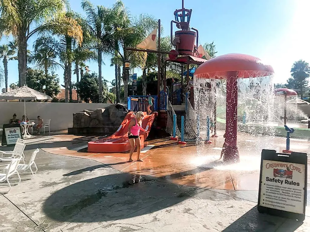 Water Playground at Ho Jo Anaheim