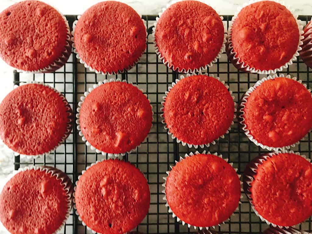 Red velvet cupcakes