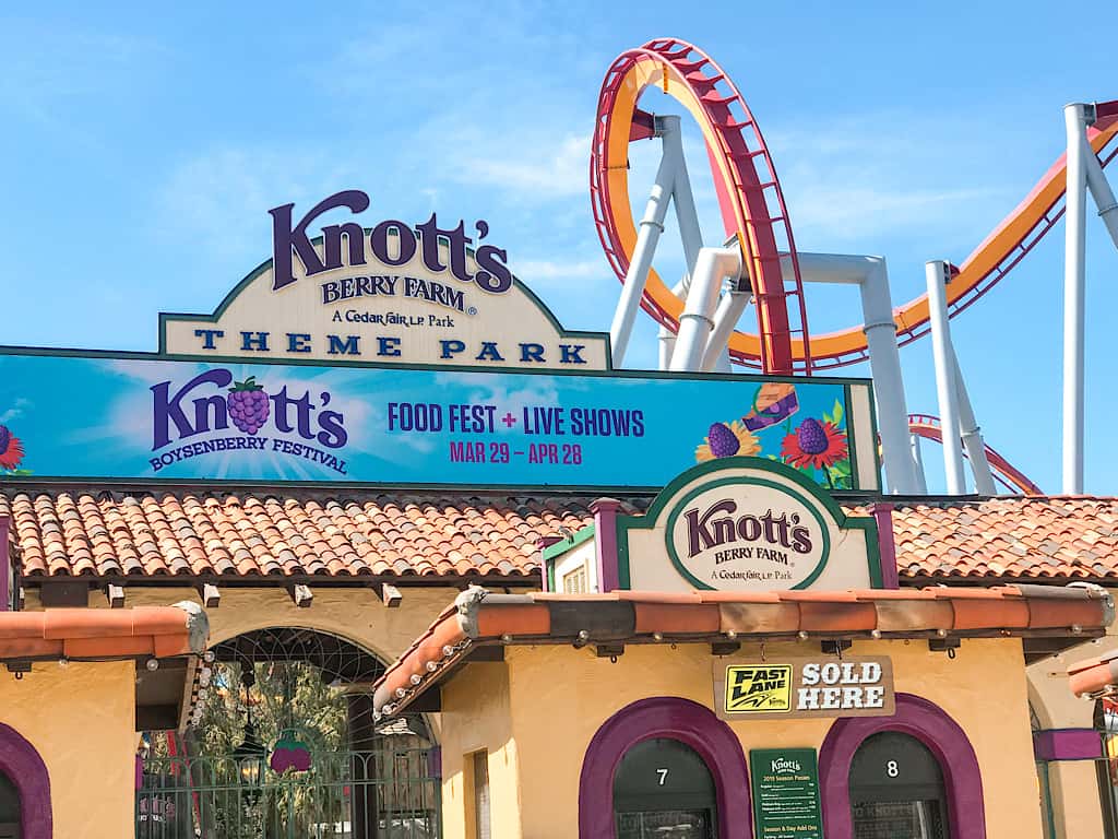 Knott's Berry Farm Entrance Gate