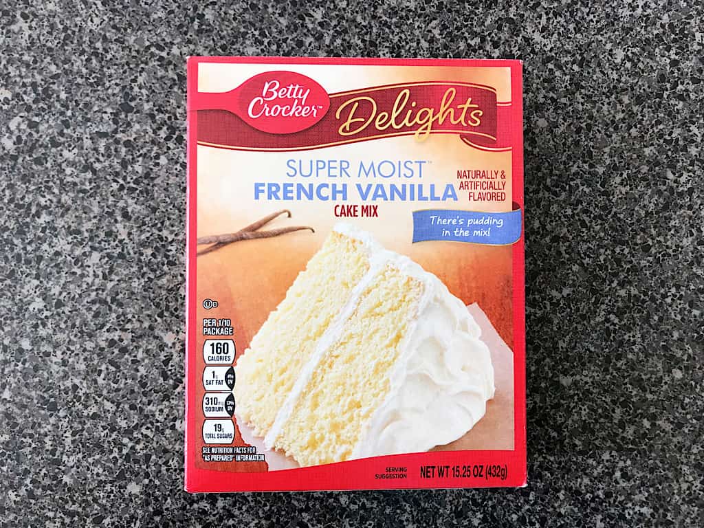 Betty Crocker Vanilla Cake Mix