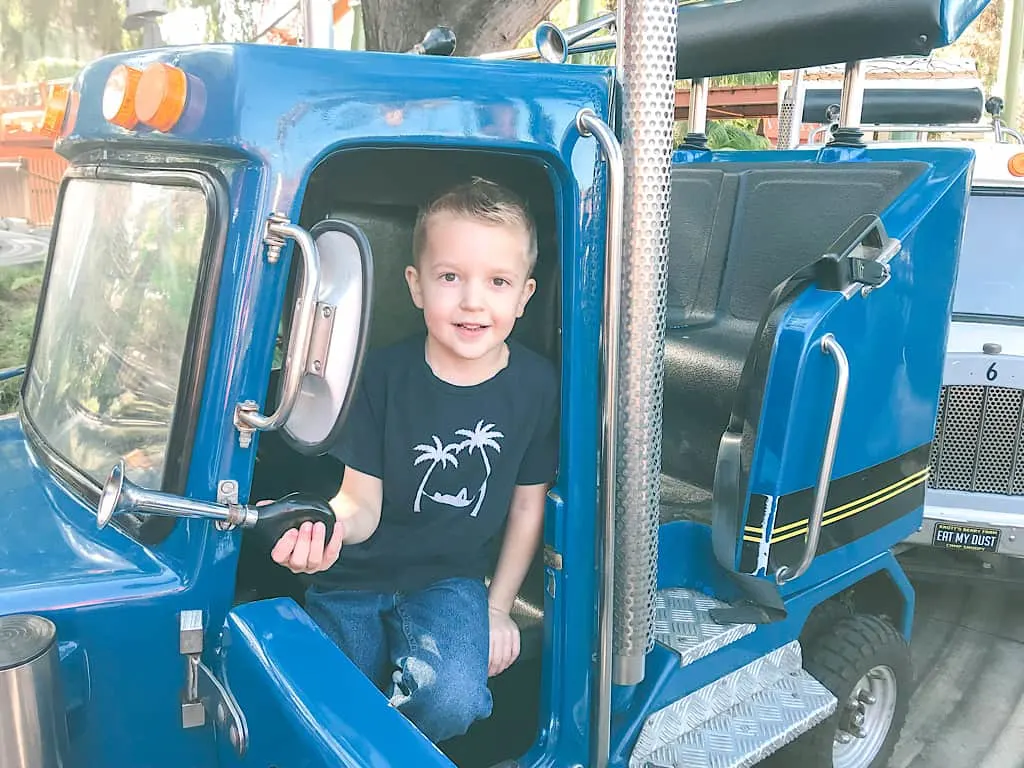 Rides for kids at Knott's Berry Farm