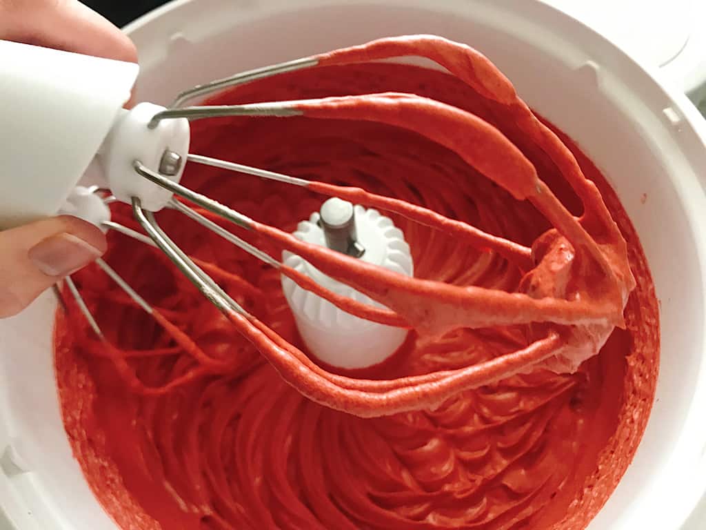 Red Velvet Cake Batter