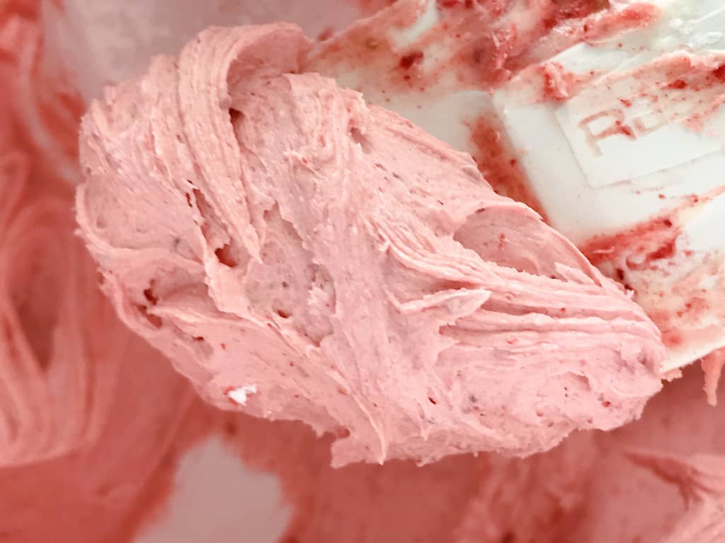 Strawberry Buttercream Frosting