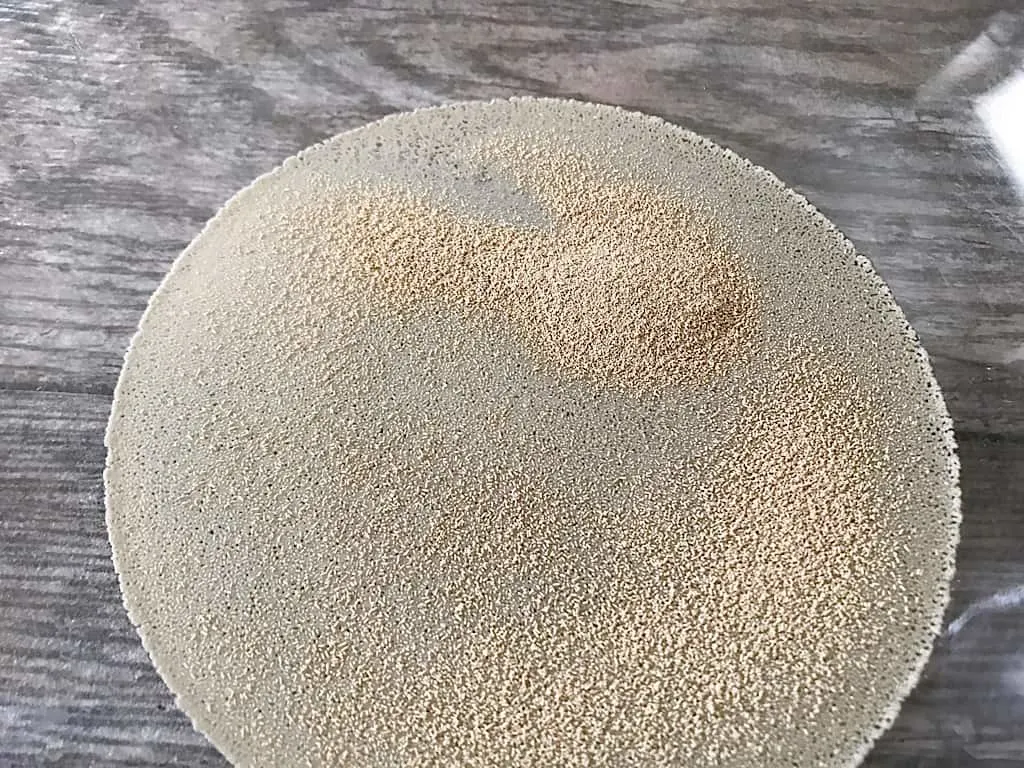 Yeast proofing in a mixing bowl