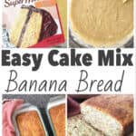 Easy Cake Mix Banana Bread