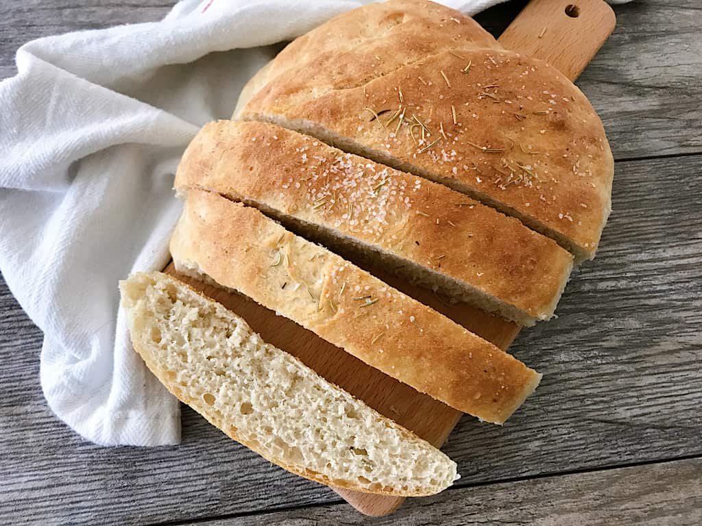 Sliced Rosemary Bread