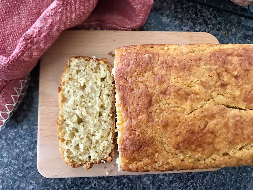 Sliced Cake Mix Banana Bread